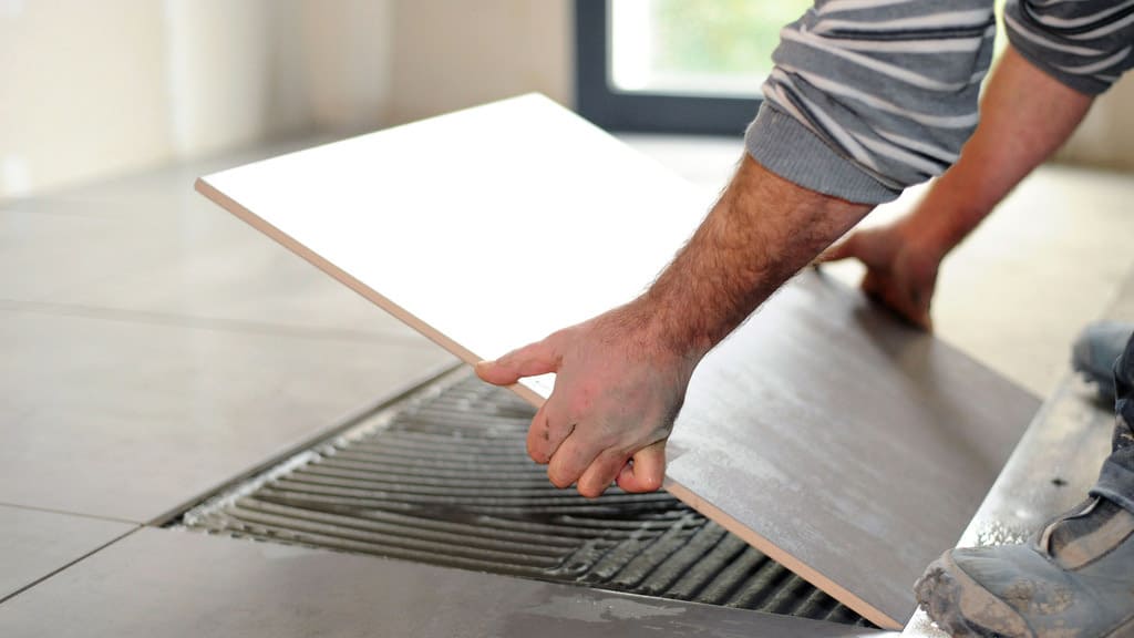 Colocación de porcelanato